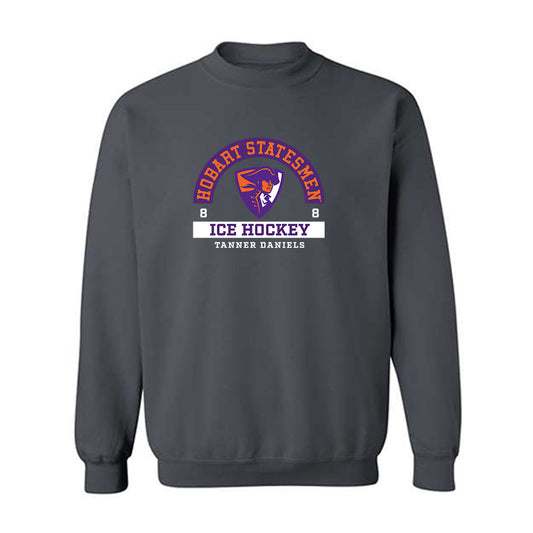 HWS - NCAA Men's Ice Hockey : Tanner Daniels - Classic Fashion Shersey Crewneck Sweatshirt