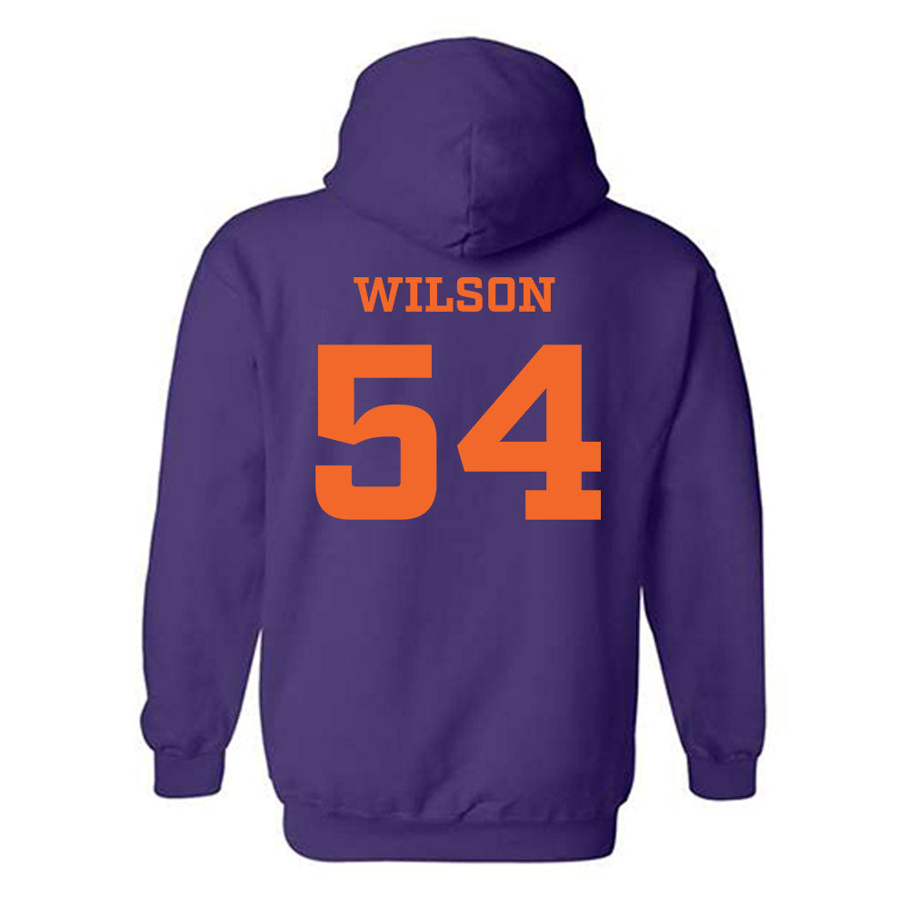 HWS - NCAA Men's Lacrosse : Elhanan Wilson - Classic Shersey Hooded Sweatshirt-1