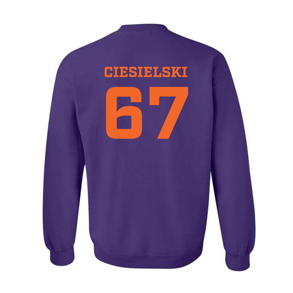 HWS - NCAA Football : Alexander Ciesielski - Classic Shersey Crewneck Sweatshirt-1