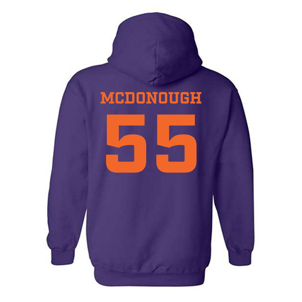 HWS - NCAA Men's Ice Hockey : Tommy McDonough - Classic Shersey Hooded Sweatshirt-1