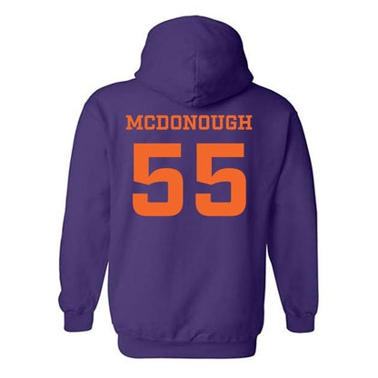 HWS - NCAA Men's Ice Hockey : Tommy McDonough - Classic Shersey Hooded Sweatshirt-1