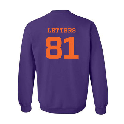HWS - NCAA Football : Callum Letters - Classic Shersey Crewneck Sweatshirt-1