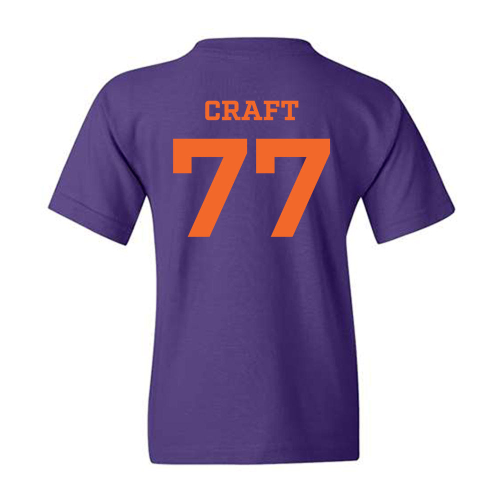 HWS - NCAA Men's Lacrosse : Colman Craft - Classic Shersey Youth T-Shirt-1