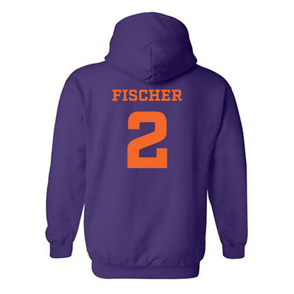 HWS - NCAA Men's Soccer : Noah Fischer - Classic Shersey Hooded Sweatshirt