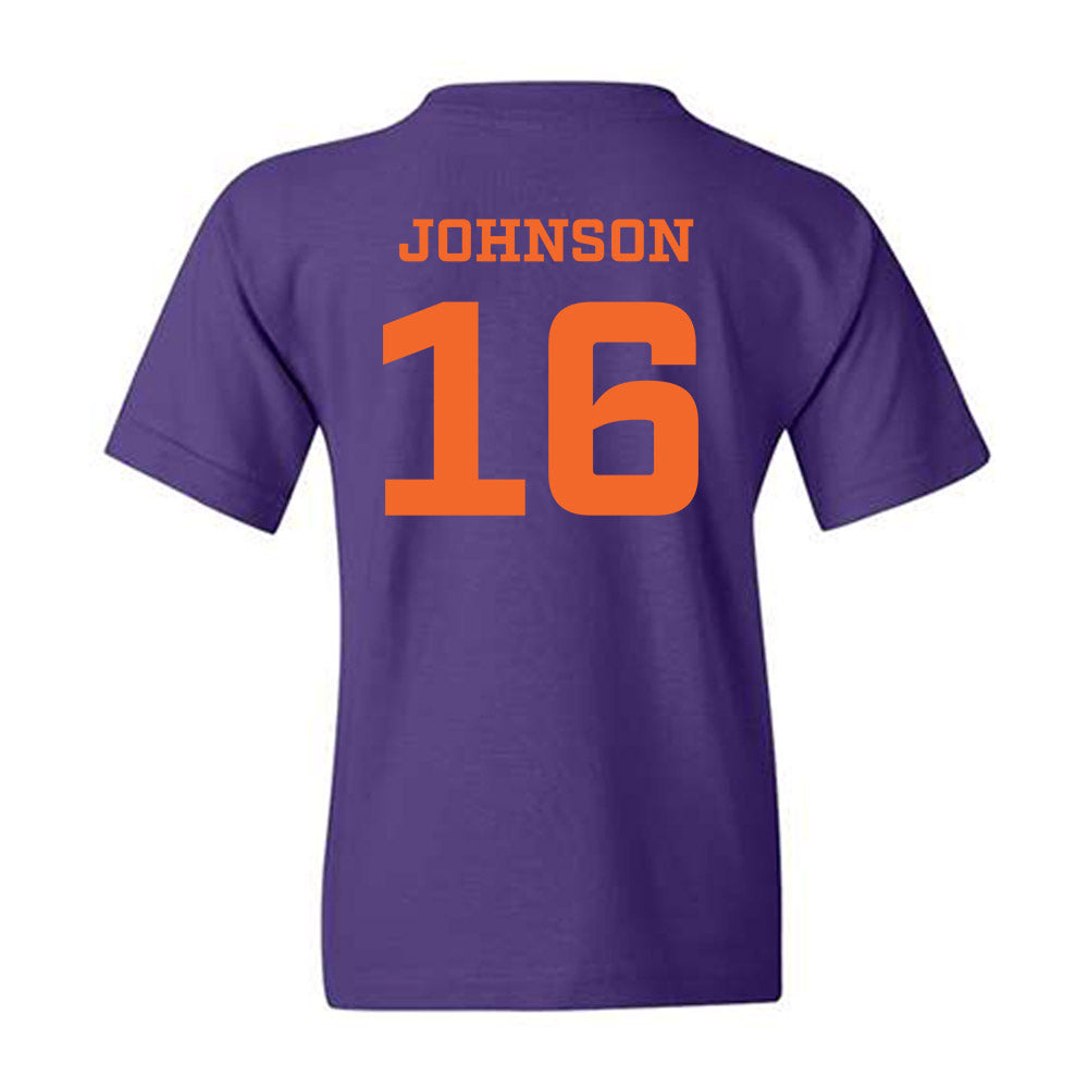 HWS - NCAA Baseball : Payton Johnson - Classic Shersey Youth T-Shirt-1
