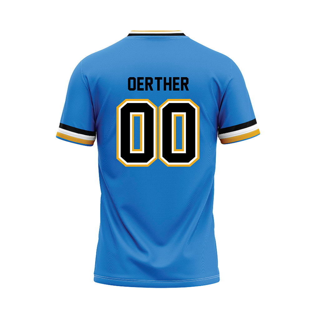 Kent State - NCAA Baseball : Drew Oerther - Light Blue Baseball Jersey-1