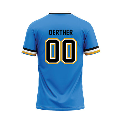 Kent State - NCAA Baseball : Drew Oerther - Light Blue Baseball Jersey-1