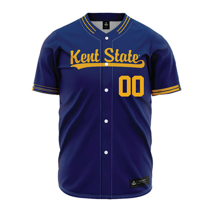 Kent State - NCAA Baseball : Drew Oerther - Navy Jersey-0