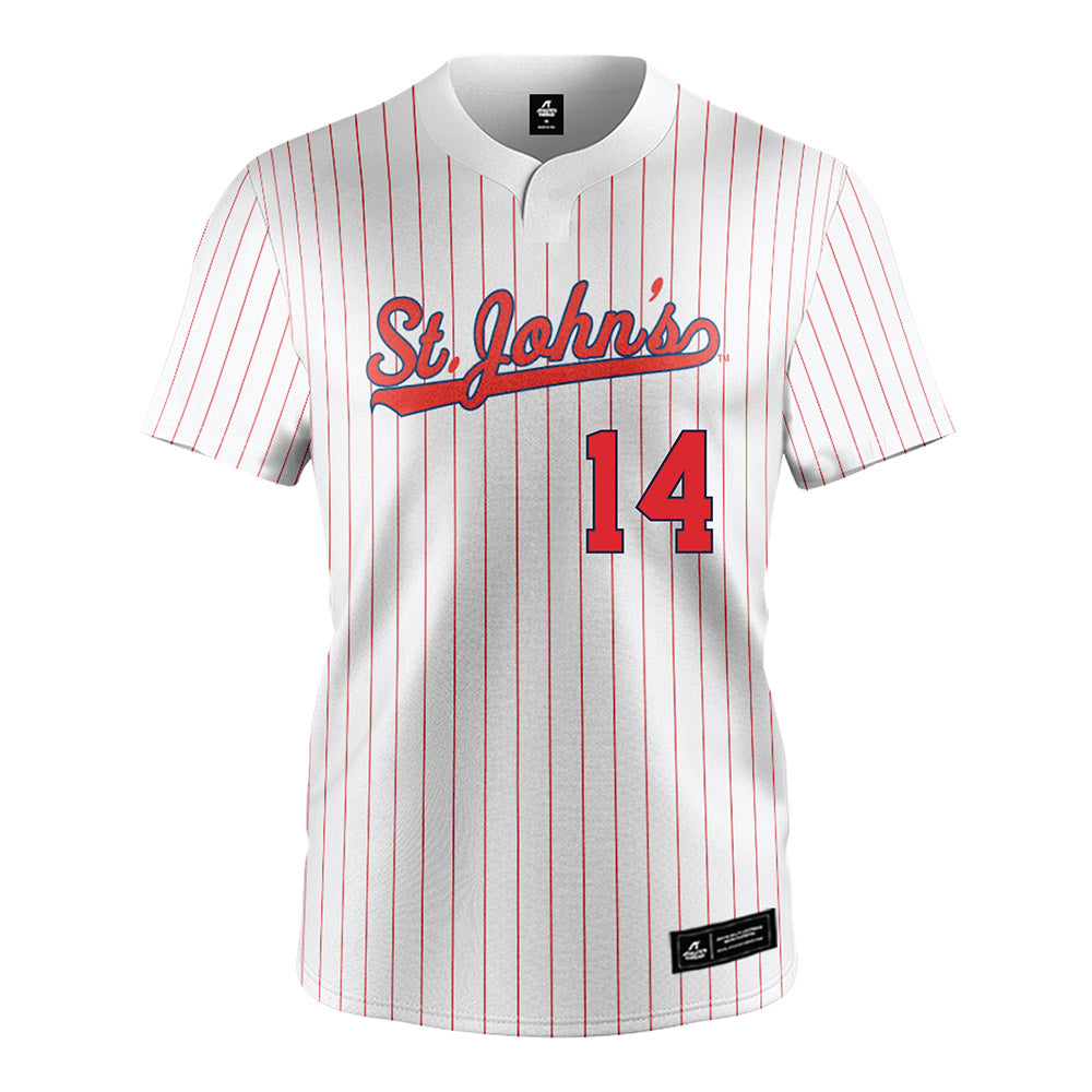 St. Johns - NCAA Softball : Loreley Francia - White Jersey-0