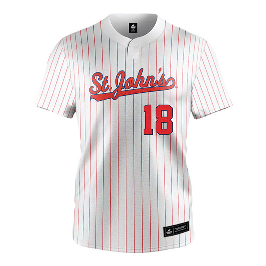 St. Johns - NCAA Softball : Mya Laroya - White Jersey-0