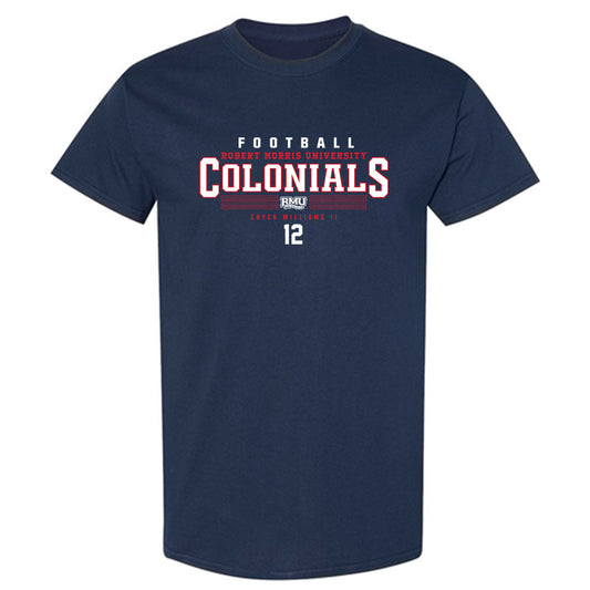 Robert Morris - NCAA Football : Chyco Williams II - Classic Fashion Shersey T-Shirt-0