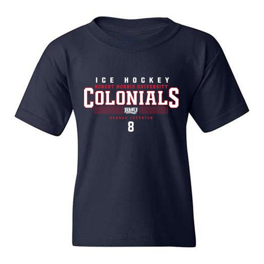 Robert Morris - NCAA Women's Ice Hockey : Hannah Thornton - Classic Fashion Shersey Youth T-Shirt-0