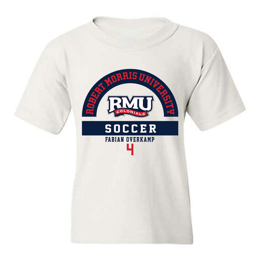 Robert Morris - NCAA Men's Soccer : Fabian Overkamp - Classic Fashion Shersey Youth T-Shirt-0