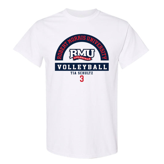 Robert Morris - NCAA Women's Volleyball : Tia Schultz - Classic Fashion Shersey T-Shirt-0