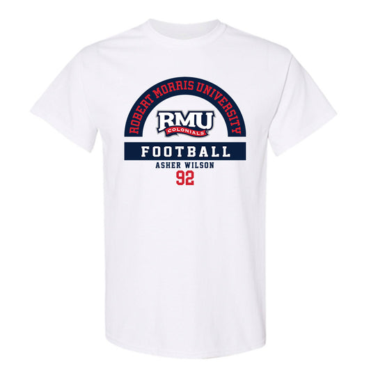 Robert Morris - NCAA Football : Asher Wilson - Classic Fashion Shersey T-Shirt-0