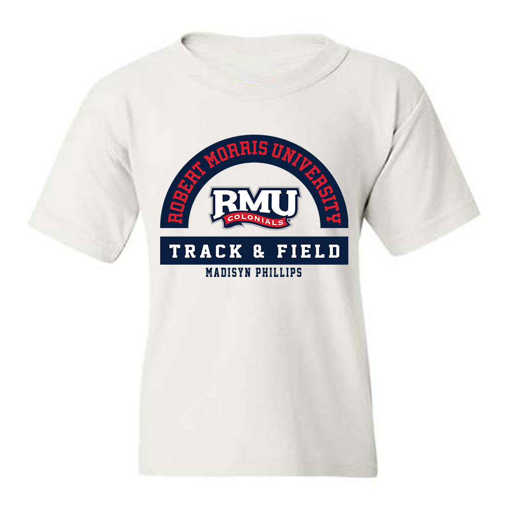 Robert Morris - NCAA Women's Track & Field : Madisyn Phillips - Classic Fashion Shersey Youth T-Shirt-0