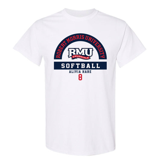 Robert Morris - NCAA Softball : Alivia Hare - Classic Fashion Shersey T-Shirt-0