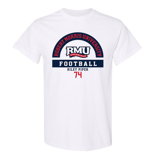 Robert Morris - NCAA Football : Riley Piper - Classic Fashion Shersey T-Shirt-0