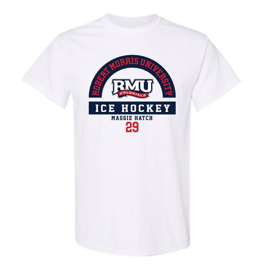 Robert Morris - NCAA Women's Ice Hockey : Maggie Hatch - Classic Fashion Shersey T-Shirt-0