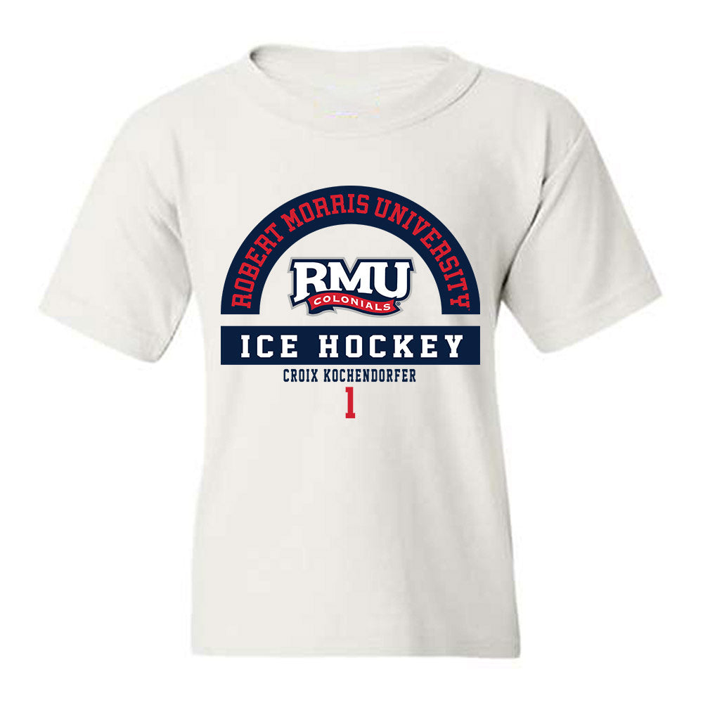 Robert Morris - NCAA Men's Ice Hockey : Croix Kochendorfer - Classic Fashion Shersey Youth T-Shirt-0
