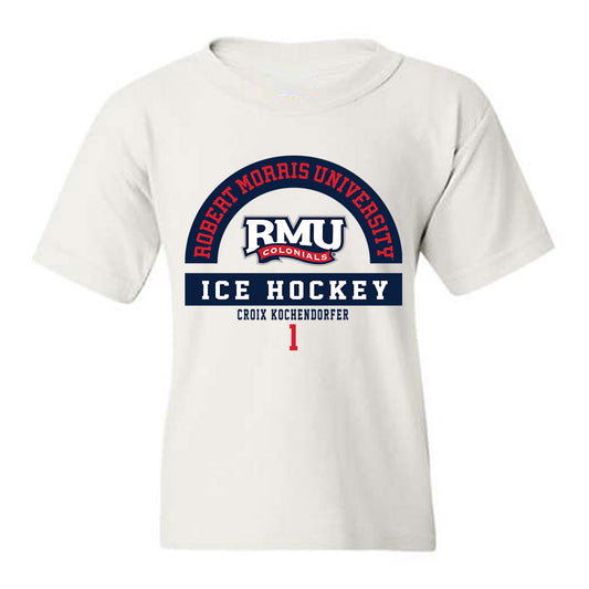 Robert Morris - NCAA Men's Ice Hockey : Croix Kochendorfer - Classic Fashion Shersey Youth T-Shirt-0