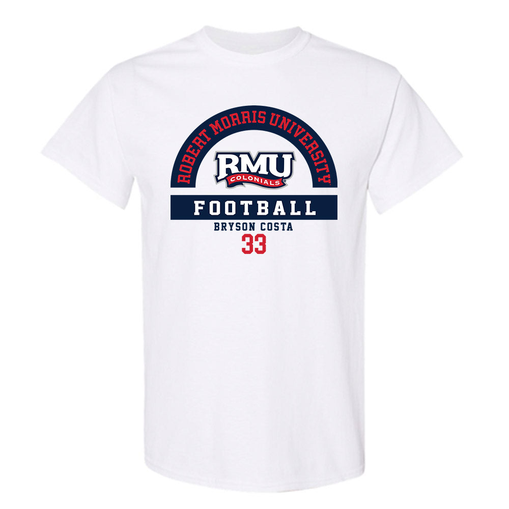 Robert Morris - NCAA Football : Bryson Costa - Classic Fashion Shersey T-Shirt-0