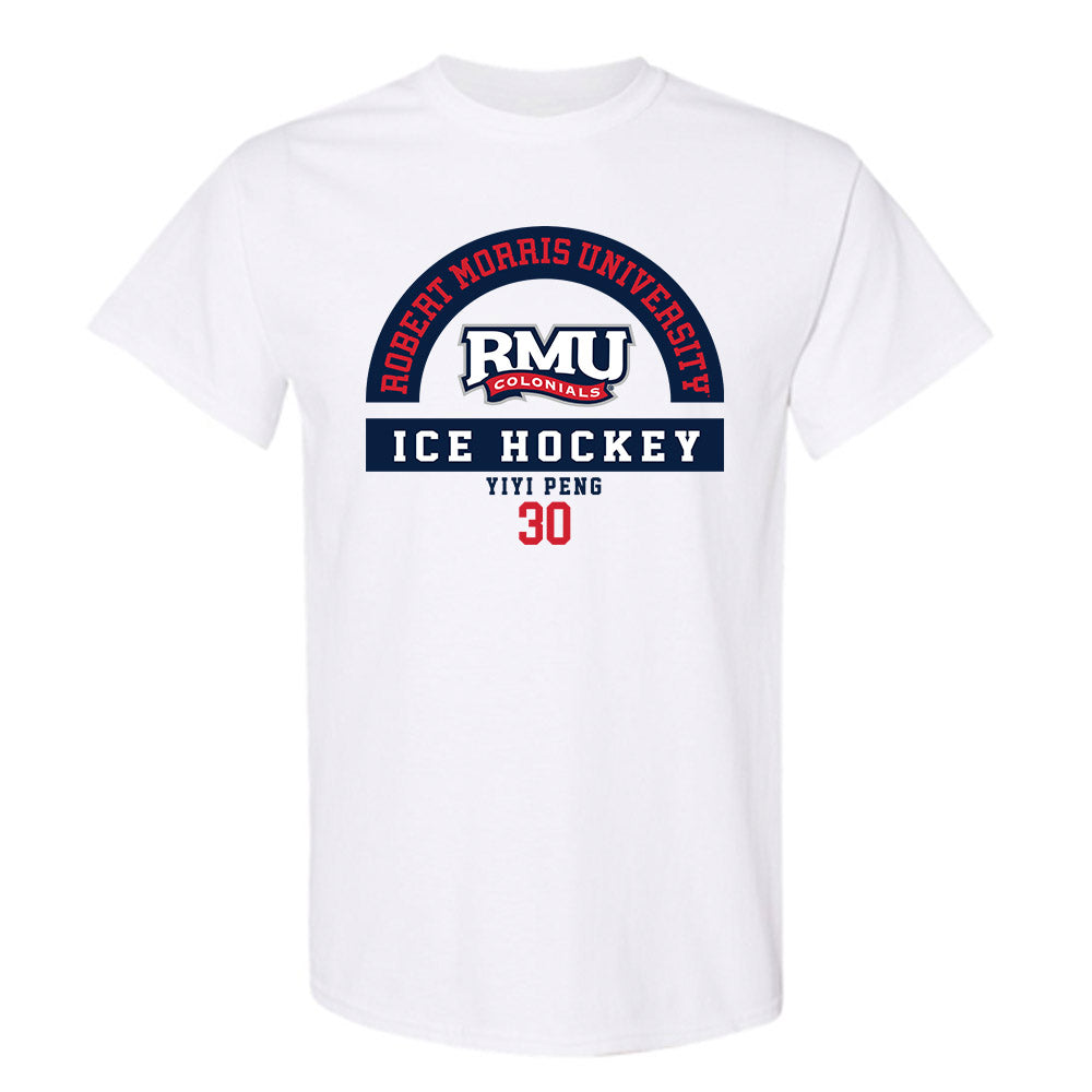 Robert Morris - NCAA Women's Ice Hockey : Yiyi Peng - Classic Fashion Shersey T-Shirt-0
