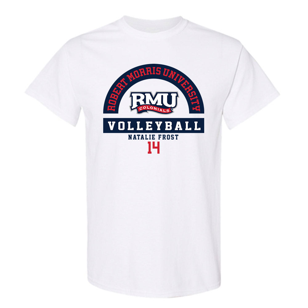 Robert Morris - NCAA Women's Volleyball : Natalie Frost - Classic Fashion Shersey T-Shirt-0