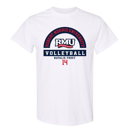 Robert Morris - NCAA Women's Volleyball : Natalie Frost - Classic Fashion Shersey T-Shirt-0