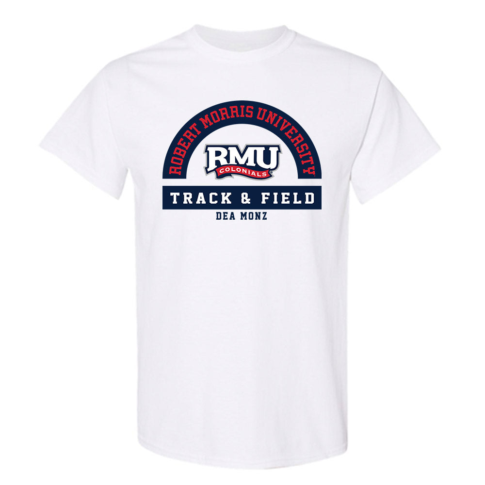 Robert Morris - NCAA Women's Track & Field : Dea Monz - Classic Fashion Shersey T-Shirt-0