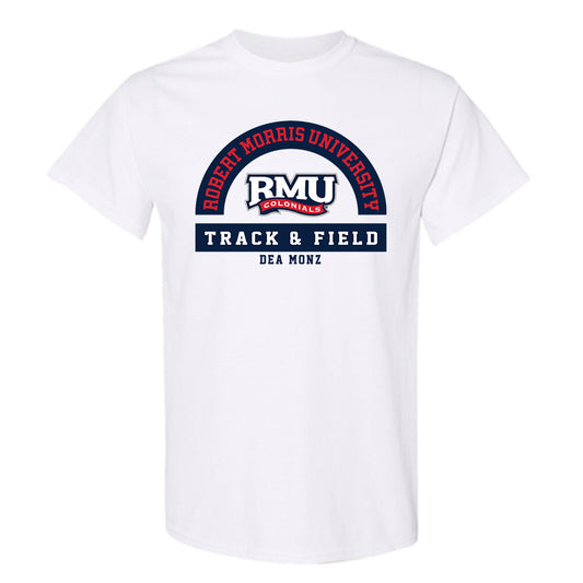 Robert Morris - NCAA Women's Track & Field : Dea Monz - Classic Fashion Shersey T-Shirt-0