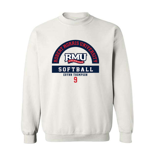 Robert Morris - NCAA Softball : Erynn Thompson - Classic Fashion Shersey Crewneck Sweatshirt-0