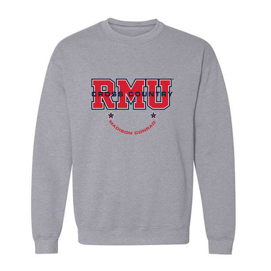 Robert Morris - NCAA Women's Cross Country : Madison Conrad - Classic Fashion Shersey Crewneck Sweatshirt-0
