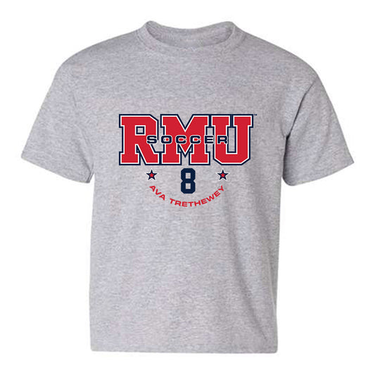 Robert Morris - NCAA Women's Soccer : Ava Trethewey - Classic Fashion Shersey Youth T-Shirt-0