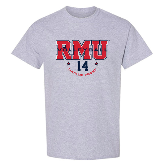 Robert Morris - NCAA Women's Volleyball : Natalie Frost - Classic Fashion Shersey T-Shirt-0