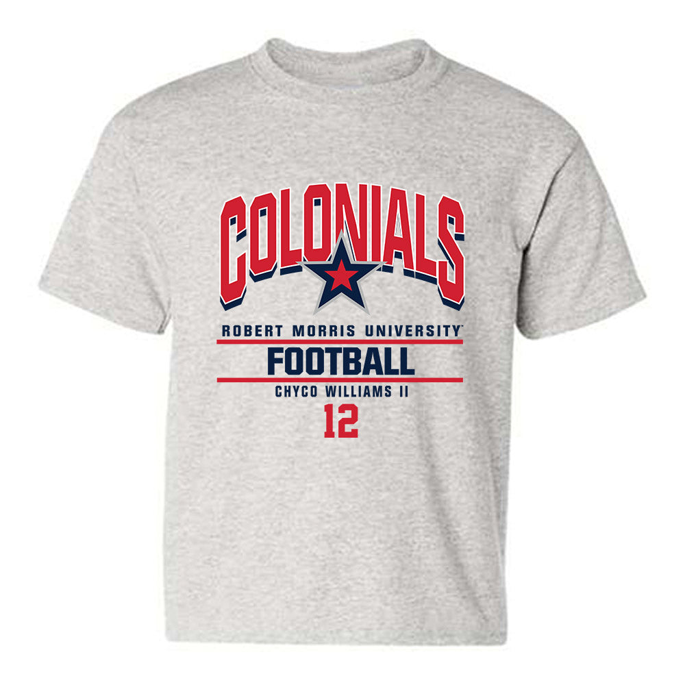 Robert Morris - NCAA Football : Chyco Williams II - Classic Fashion Shersey Youth T-Shirt-0