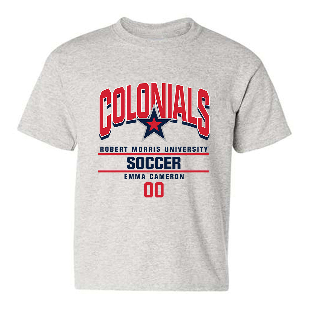Robert Morris - NCAA Women's Soccer : Emma Cameron - Classic Fashion Shersey Youth T-Shirt-0