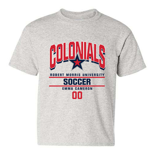 Robert Morris - NCAA Women's Soccer : Emma Cameron - Classic Fashion Shersey Youth T-Shirt-0