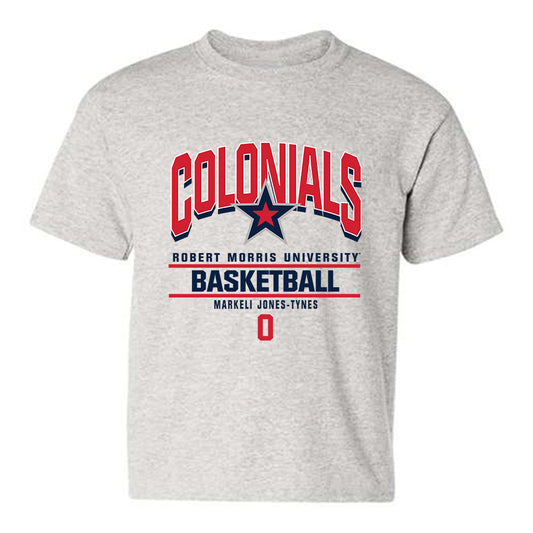 Robert Morris - NCAA Women's Basketball : Markeli Jones-Tynes - Classic Fashion Shersey Youth T-Shirt-0