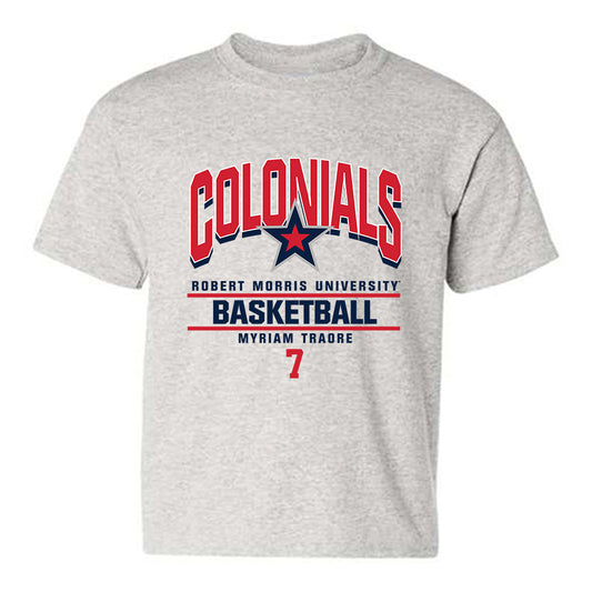 Robert Morris - NCAA Women's Basketball : Myriam Traore - Classic Fashion Shersey Youth T-Shirt-0
