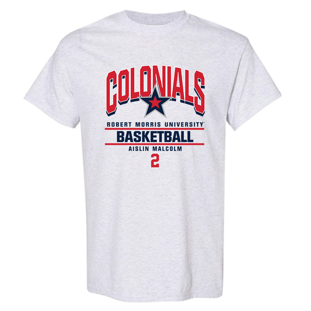 Robert Morris - NCAA Women's Basketball : Aislin Malcolm - Classic Fashion Shersey T-Shirt-0