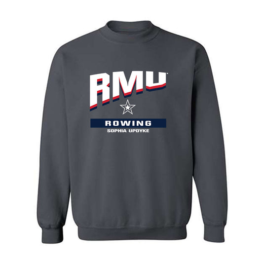 Robert Morris - NCAA Women's Rowing : Sophia Updyke - Classic Fashion Shersey Crewneck Sweatshirt-0