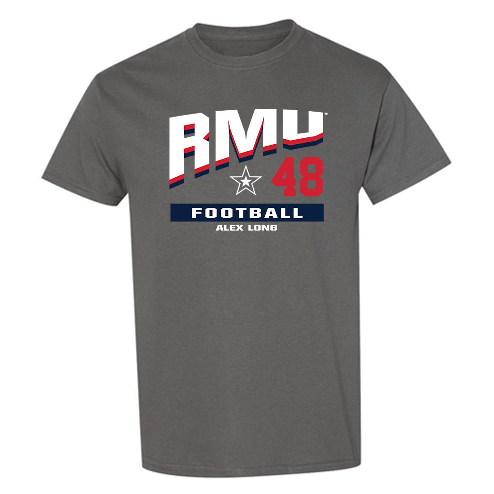 Robert Morris - NCAA Football : Alex Long - Classic Fashion Shersey T-Shirt-0