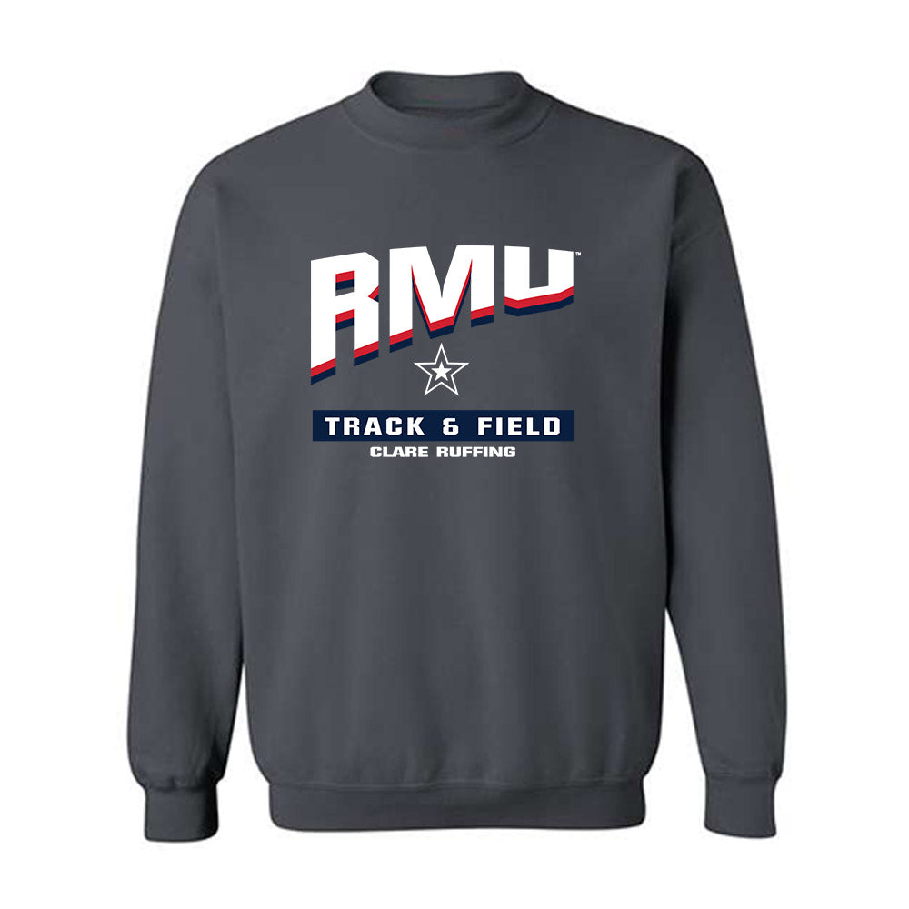 Robert Morris - NCAA Women's Track & Field : Clare Ruffing - Classic Fashion Shersey Crewneck Sweatshirt-0