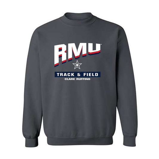 Robert Morris - NCAA Women's Track & Field : Clare Ruffing - Classic Fashion Shersey Crewneck Sweatshirt-0