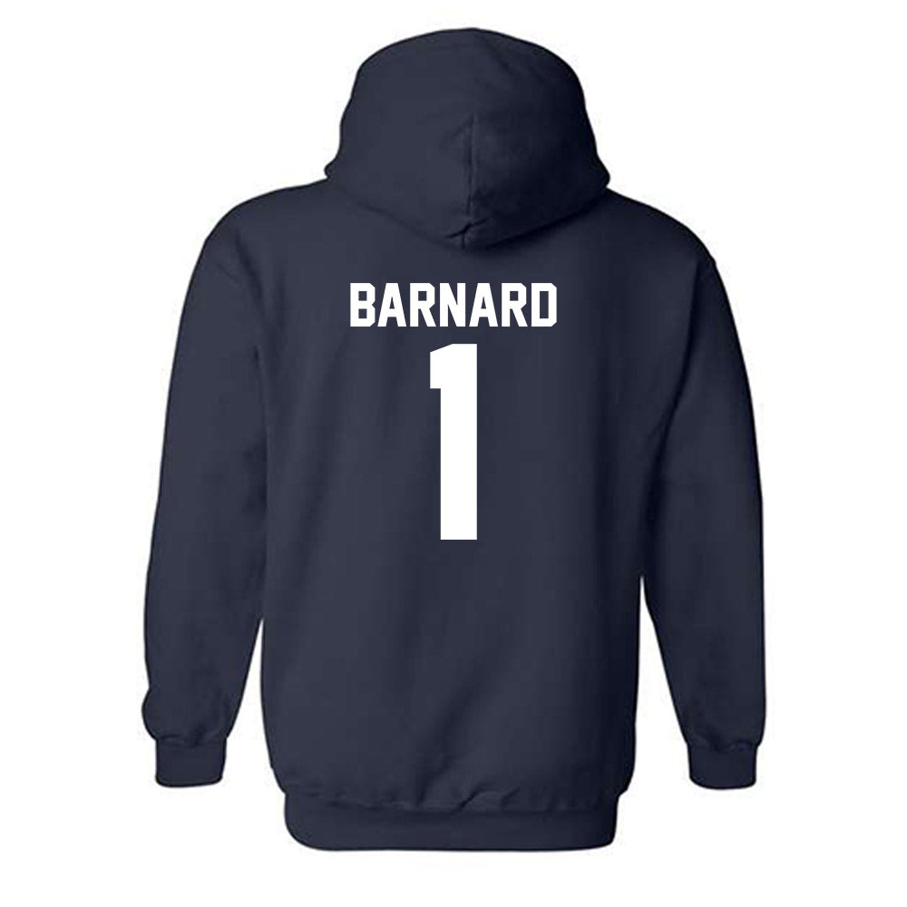 Robert Morris - NCAA Women's Volleyball : Kenlee Barnard - Classic Shersey Hooded Sweatshirt-1