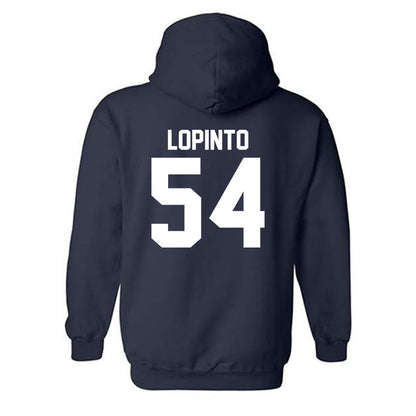 Robert Morris - NCAA Football : Jake Lopinto - Classic Shersey Hooded Sweatshirt-1