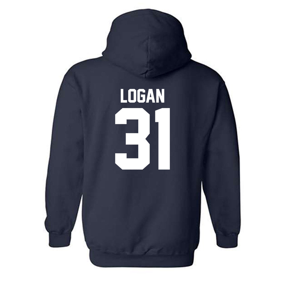 Robert Morris - NCAA Football : Belal Logan - Classic Shersey Hooded Sweatshirt-1