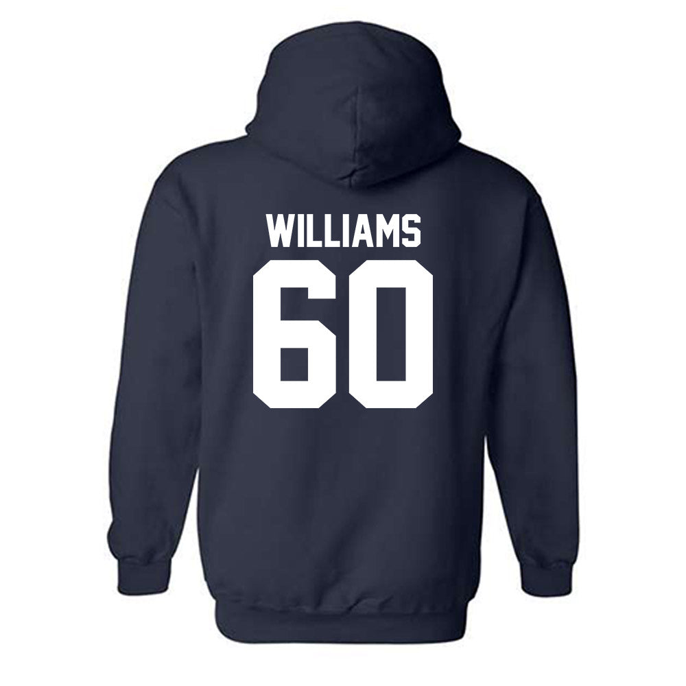 Robert Morris - NCAA Football : Jarvis Williams - Classic Shersey Hooded Sweatshirt-1