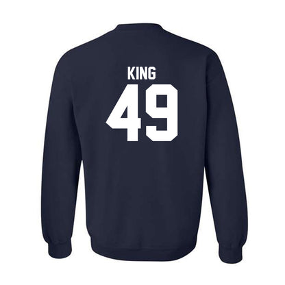 Robert Morris - NCAA Football : Logan King - Classic Shersey Crewneck Sweatshirt-1